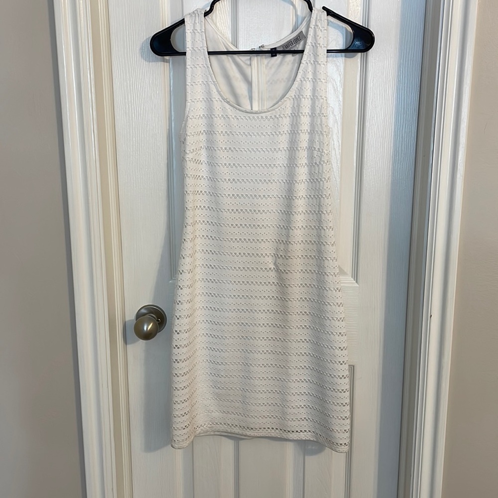 White JLo dress